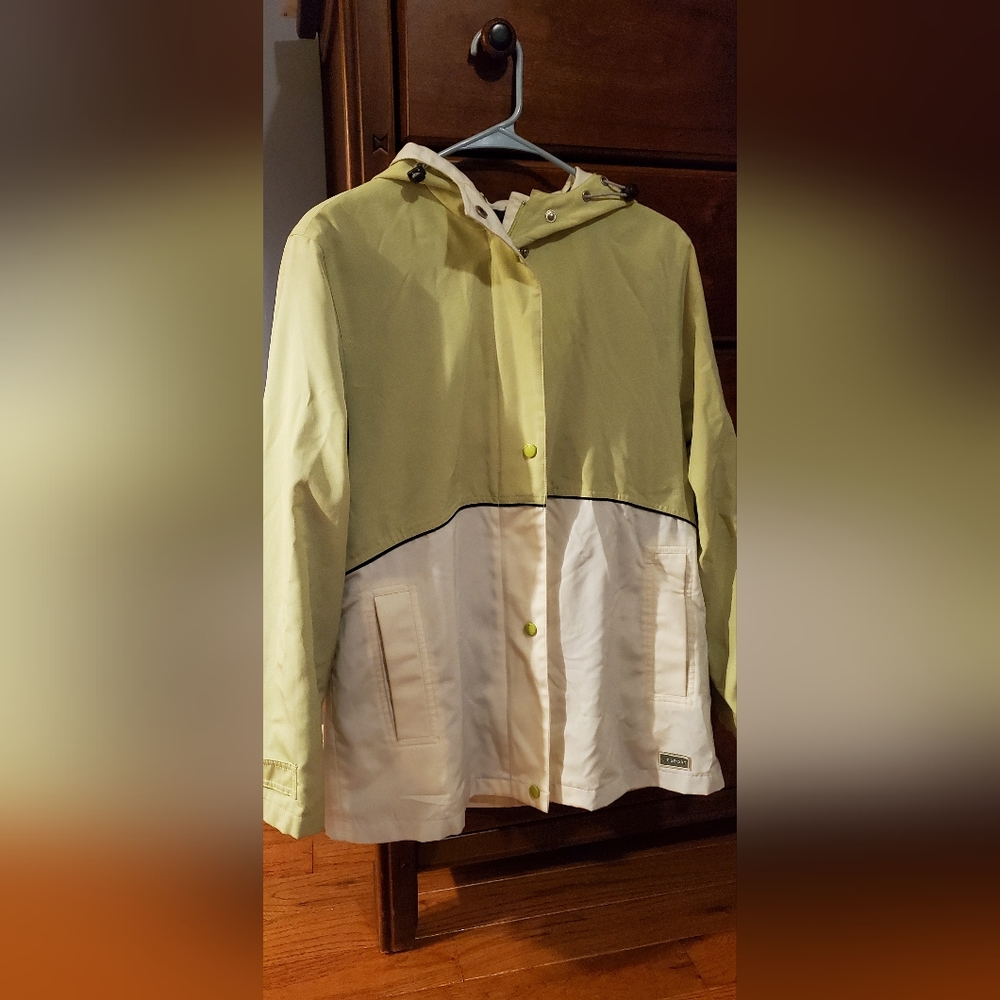 Liz Clairborne Sport rain jacket, Size M, multi-colored